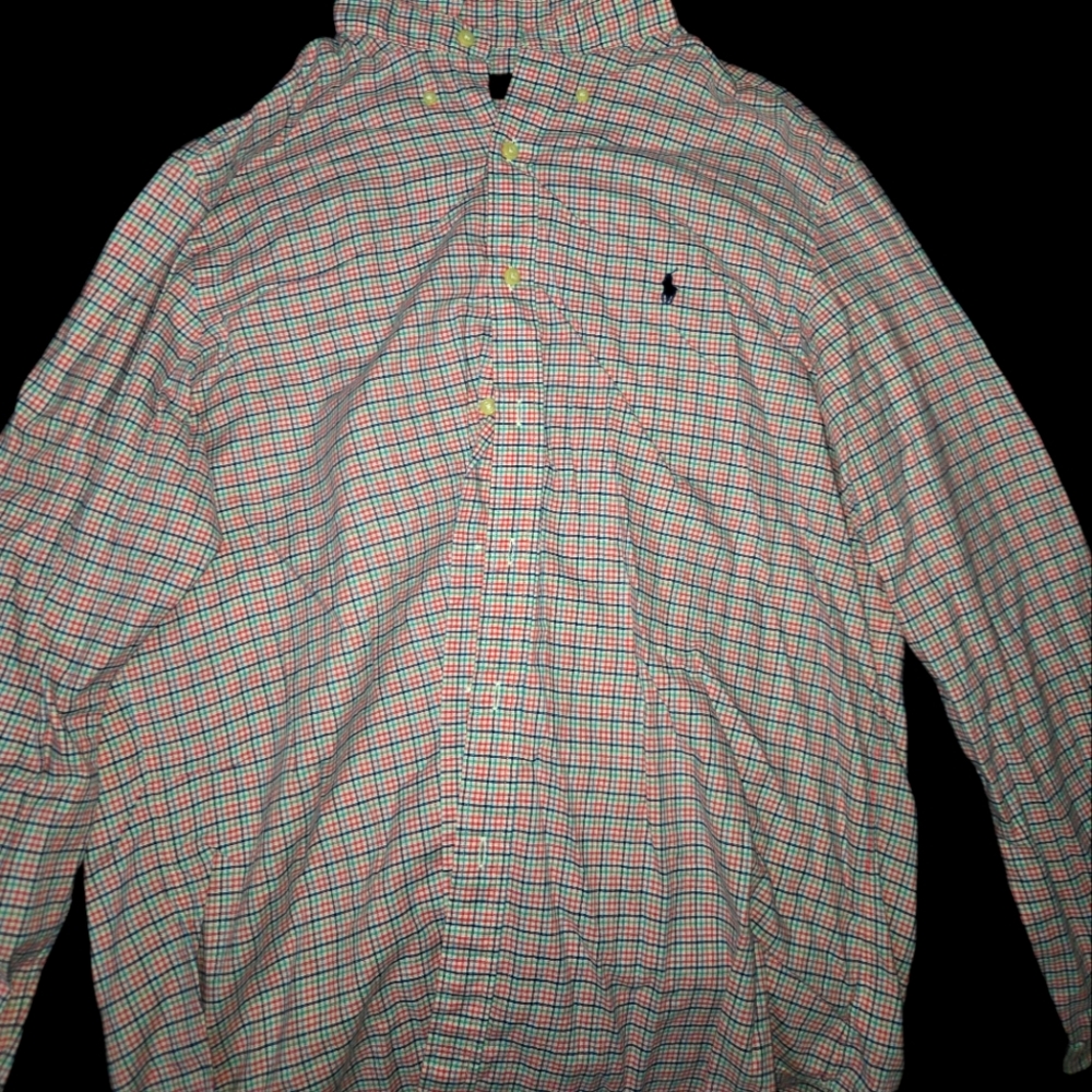 Polo Ralph Lauren Striped Blue and White Men's Shirt